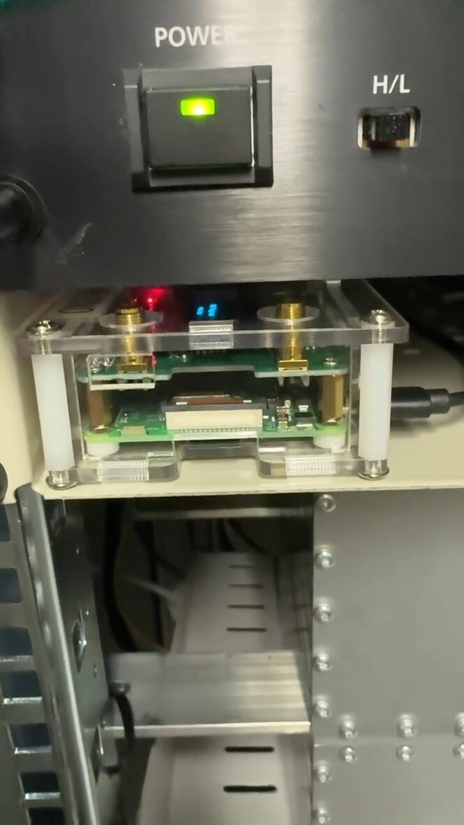 Technisch detail van de D-STAR-hardware